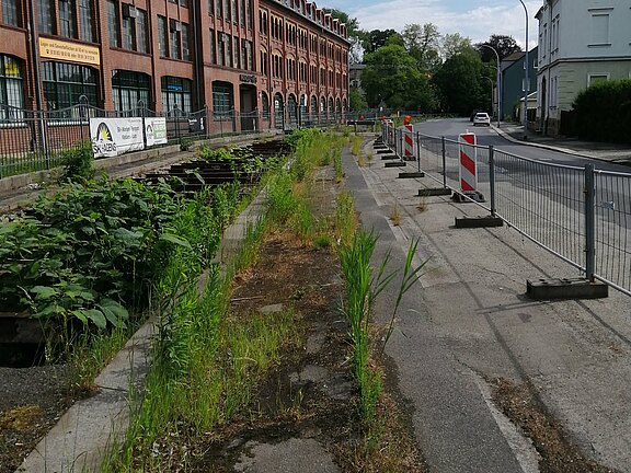 Spätere Aufnahme nach der Bereinigung des Kanalbereiches